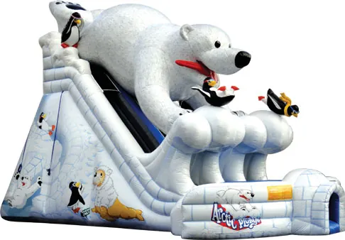 Arctic Plunge with Polar Bear Inflatable Slide